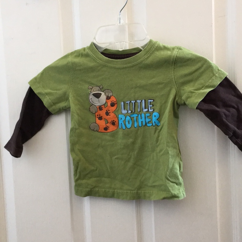 Boys jumping beans little brother tee 18 months